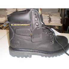 Pracovná obuv Black Knight kotníková čierna