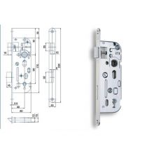 Zámok zadlabávací r: 90 mm z: 60 mm obyčajný