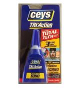 Univerzálne lepidlo TRI ACTION 75g, CEYS