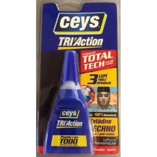 Univerzálne lepidlo TRI ACTION 75g, CEYS